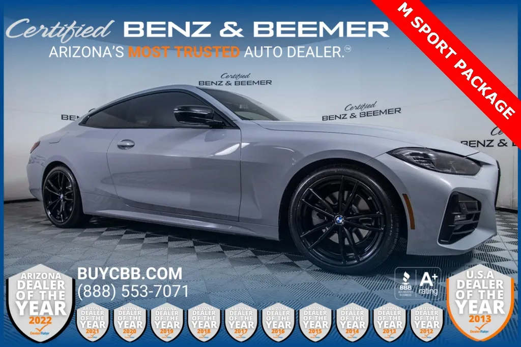 Gray 2022 BMW 4 Series 430i for sale in Scottsdale, AZ