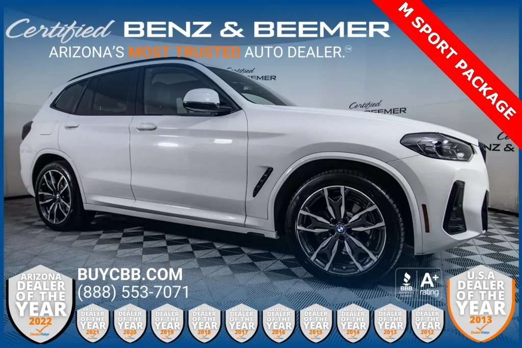 White 2023 BMW X3 sDrive30i for sale in Scottsdale, AZ