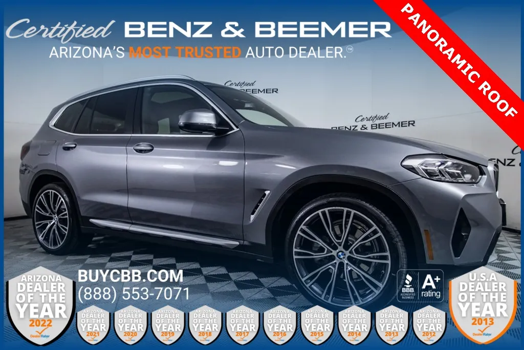 Gray 2023 BMW X3 sDrive30i for sale in Scottsdale, AZ
