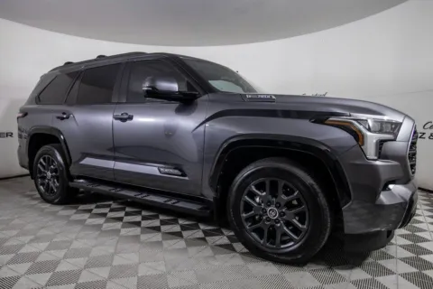 Another view of 2024 Toyota Sequoia Platinum for sale in Scottsdale, AZ at Certified Benz & Beemer Buying Center