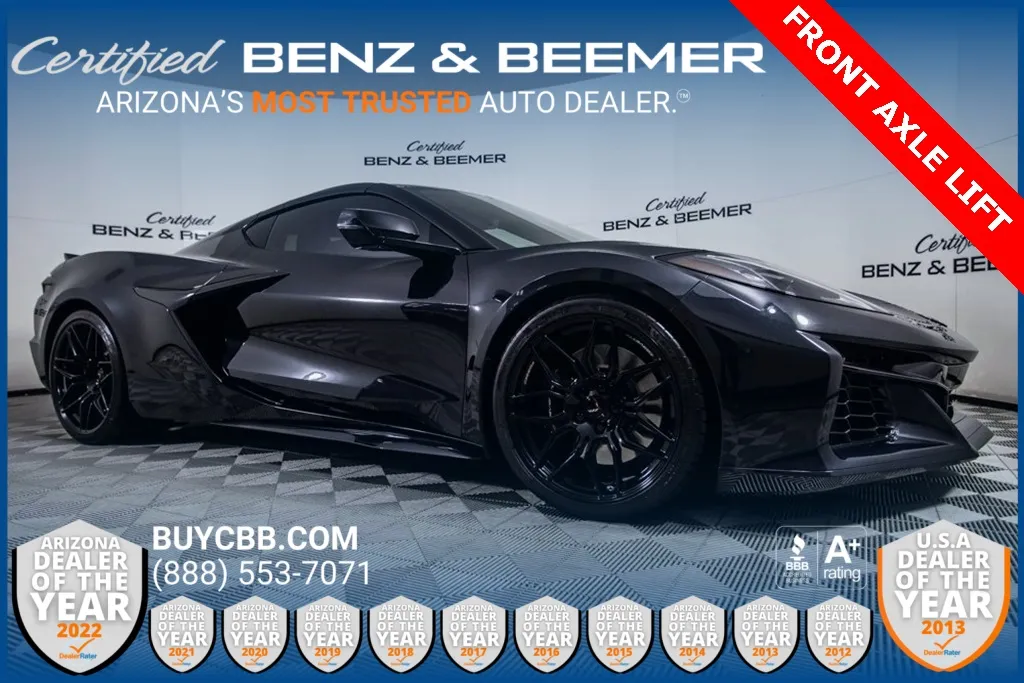 Black 2024 Chevrolet Corvette Z06 for sale in Scottsdale, AZ