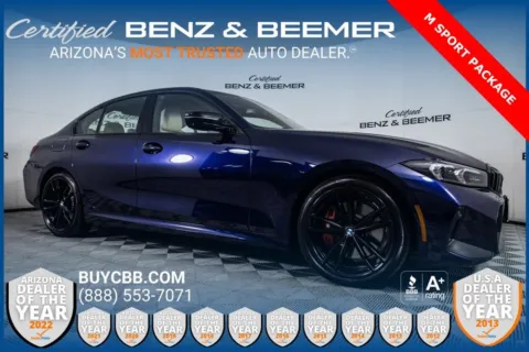 Blue 2024 BMW 3 Series 330i for sale in Scottsdale, AZ