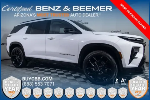 White 2024 Chevrolet Traverse RS for sale in Scottsdale, AZ
