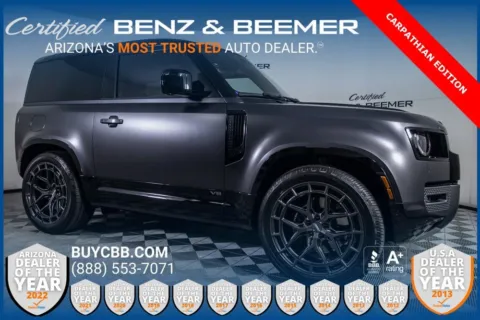 Gray 2024 Land Rover Defender 90 Carpathian Edition for sale in Scottsdale, AZ