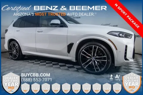 White 2024 BMW X5 xDrive40i for sale in Scottsdale, AZ