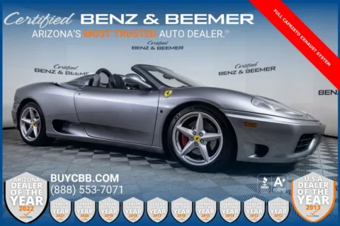 Silver 2002 Ferrari 360 Modena Spider for sale in Scottsdale, AZ