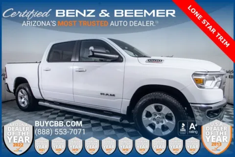 White 2022 Ram 1500 Big Horn/Lone Star for sale in Scottsdale, AZ