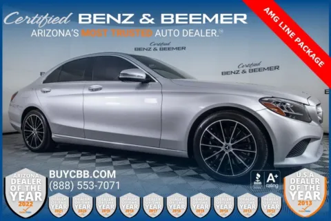 Silver 2020 Mercedes-Benz C-Class C 300 for sale in Scottsdale, AZ