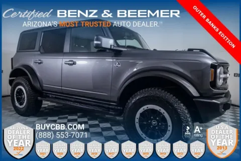 Gray 2023 Ford Bronco Outer Banks for sale in Scottsdale, AZ