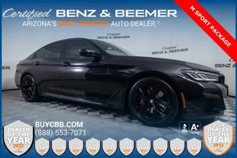 Black 2023 BMW 5 Series 530i for sale in Scottsdale, AZ