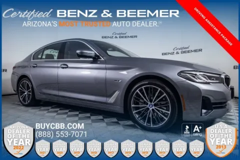 Gray 2023 BMW 5 Series 530e iPerformance for sale in Scottsdale, AZ