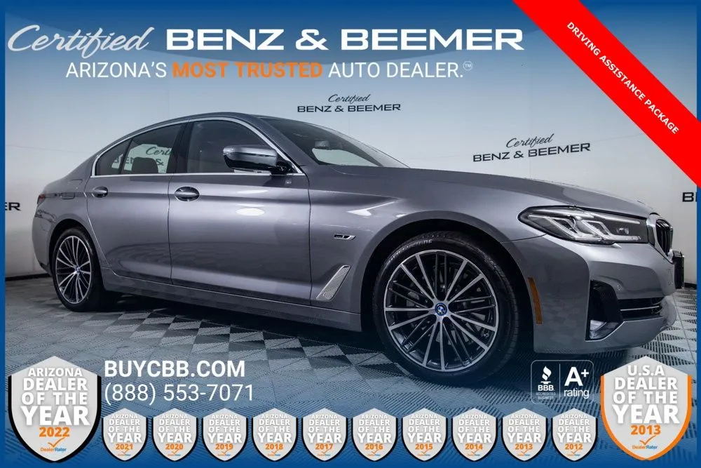 Gray 2023 BMW 5 Series 530e iPerformance for sale in Scottsdale, AZ