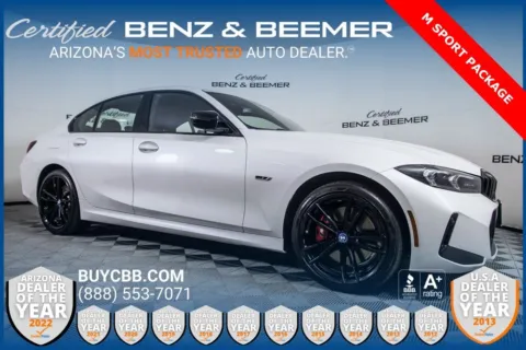 White 2023 BMW 3 Series 330e iPerformance for sale in Scottsdale, AZ