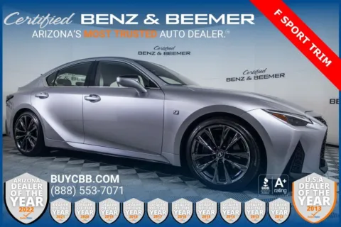 Silver 2023 Lexus IS 350 F SPORT for sale in Scottsdale, AZ