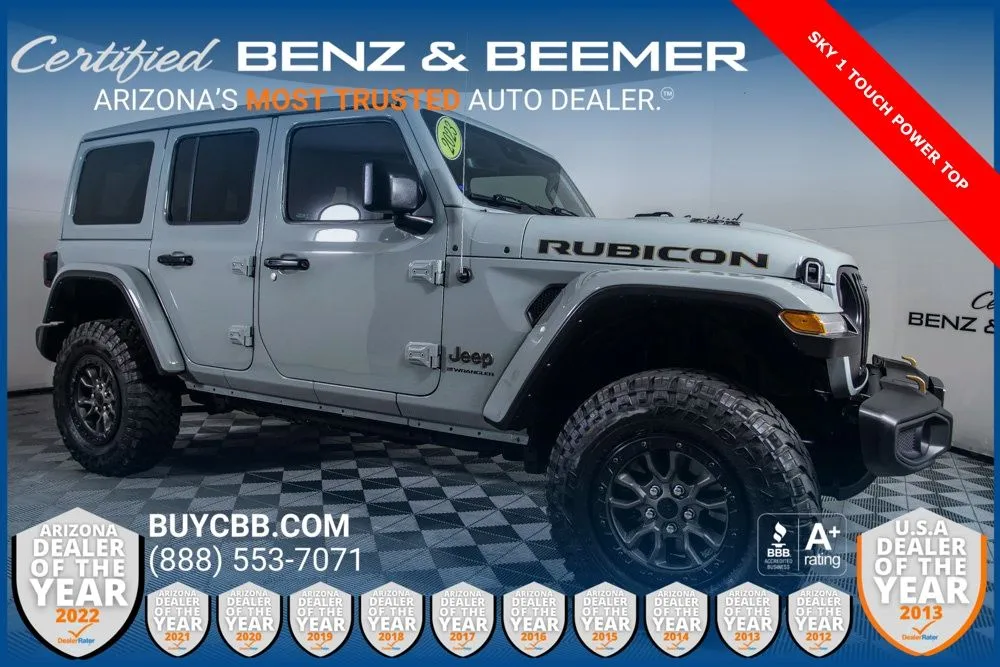 Gray 2023 Jeep Wrangler Rubicon 392 for sale in Scottsdale, AZ