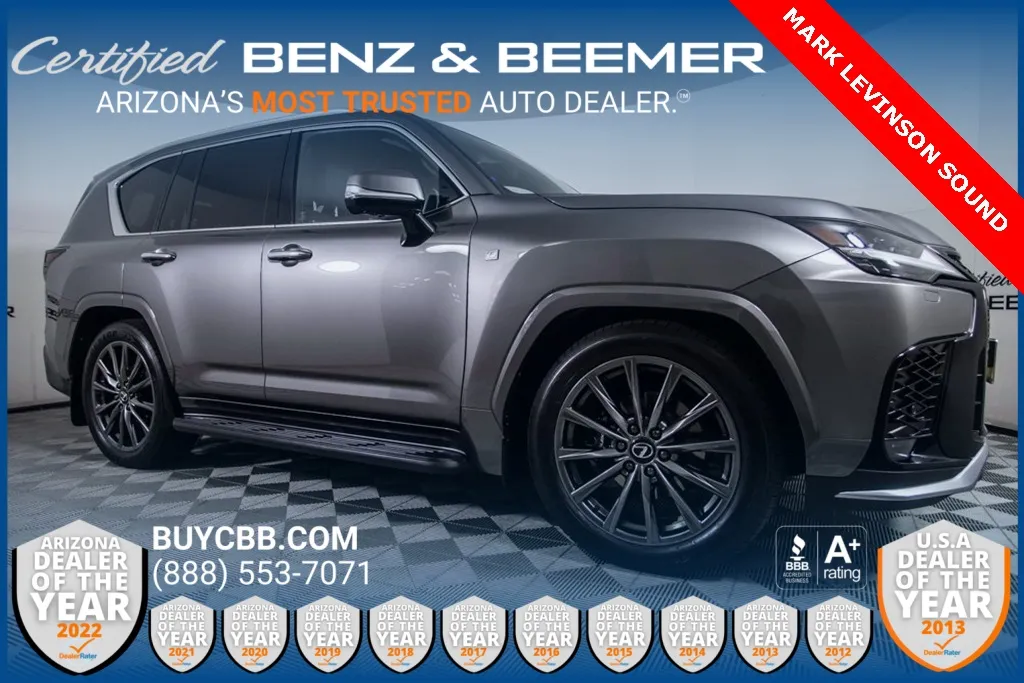 Used 2025 Lexus LX 600 F SPORT for sale in Scottsdale, AZ at