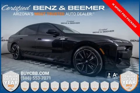 Black 2025 BMW 7 Series 740i for sale in Scottsdale, AZ