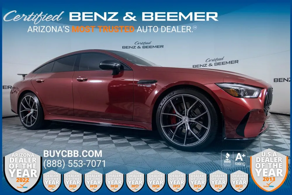 Red 2024 Mercedes-Benz AMG GT 63 for sale in Scottsdale, AZ