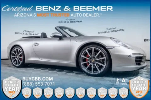 Silver 2012 Porsche 911 Carrera S for sale in Scottsdale, AZ