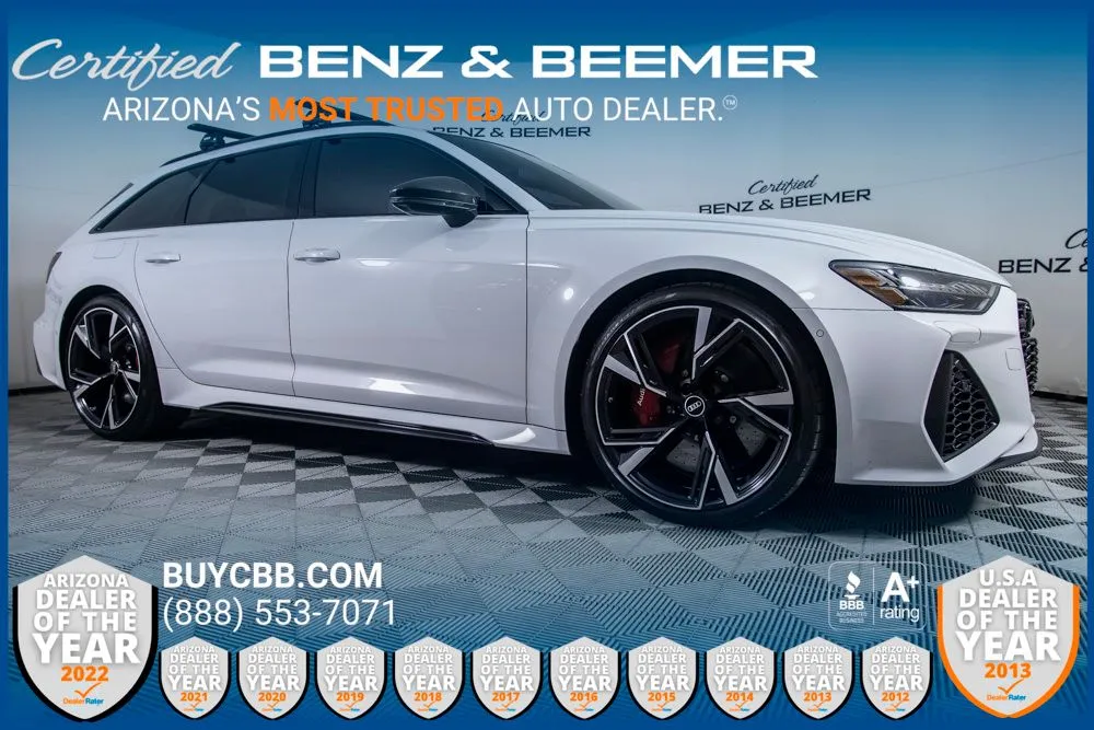 White 2021 Audi RS 6 4.2 for sale in Scottsdale, AZ