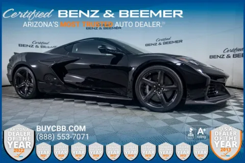 Black 2023 Chevrolet Corvette Z06 for sale in Scottsdale, AZ