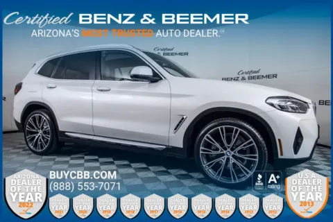 White 2022 BMW X3 sDrive30i for sale in Scottsdale, AZ
