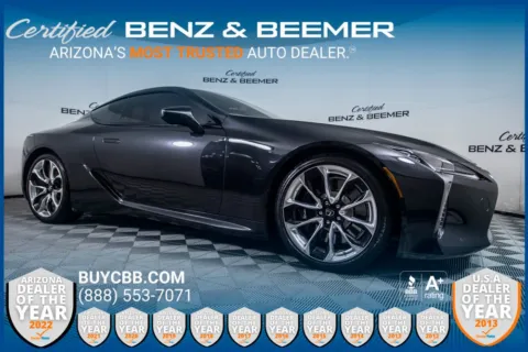 Black 2018 Lexus LC 500 for sale in Scottsdale, AZ