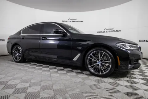 Black 2023 BMW 5 Series 530e iPerformance for sale in Scottsdale, AZ