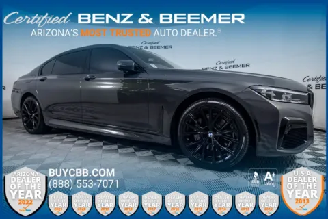 Gray 2021 BMW 7 Series 740i for sale in Scottsdale, AZ