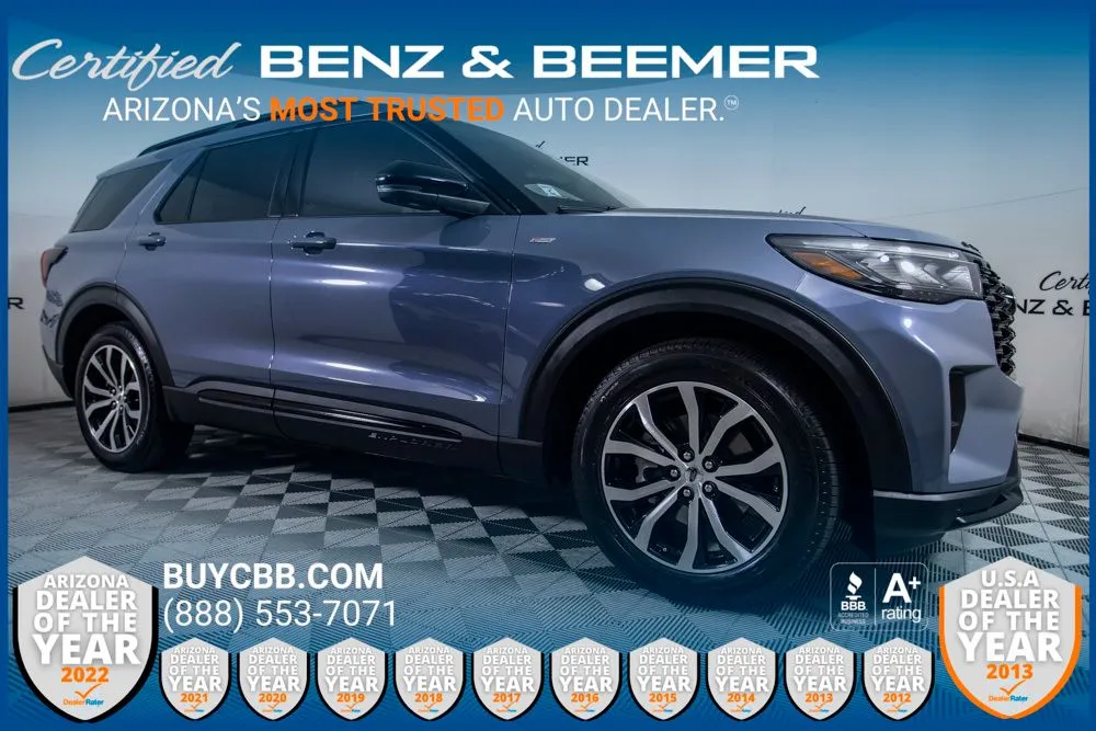 Blue 2025 Ford Explorer ST-Line for sale in Scottsdale, AZ