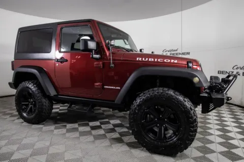 Red 2012 Jeep Wrangler Rubicon for sale in Scottsdale, AZ