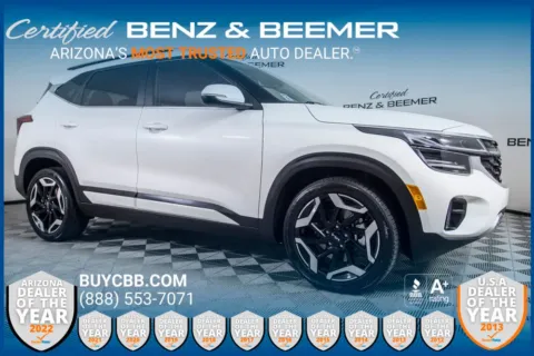 White 2024 Kia Seltos SX for sale in Scottsdale, AZ