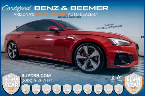 Red 2021 Audi A5 45 S line Premium Plus for sale in Scottsdale, AZ