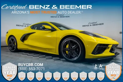 Yellow 2025 Chevrolet Corvette Stingray for sale in Scottsdale, AZ