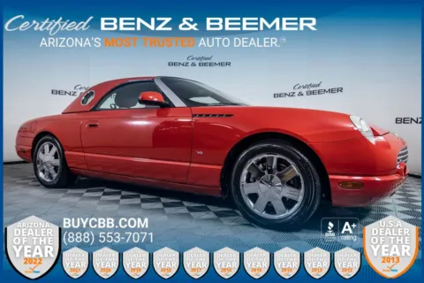 Red 2003 Ford Thunderbird for sale in Scottsdale, AZ