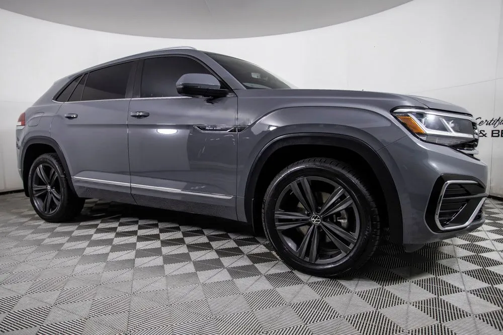 Gray 2021 Volkswagen Atlas Cross Sport 3.6L V6 SE w/Technology R-Line for sale in Scottsdale, AZ