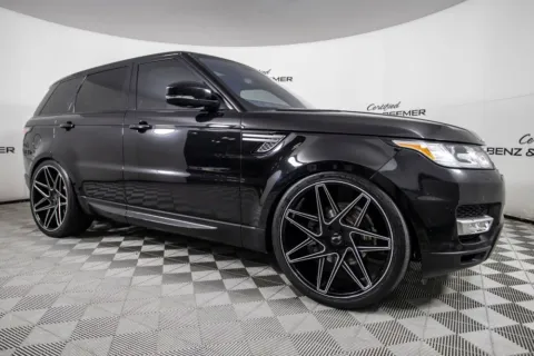 Black 2017 Land Rover Range Rover Sport 3.0L V6 Supercharged HSE for sale in Scottsdale, AZ