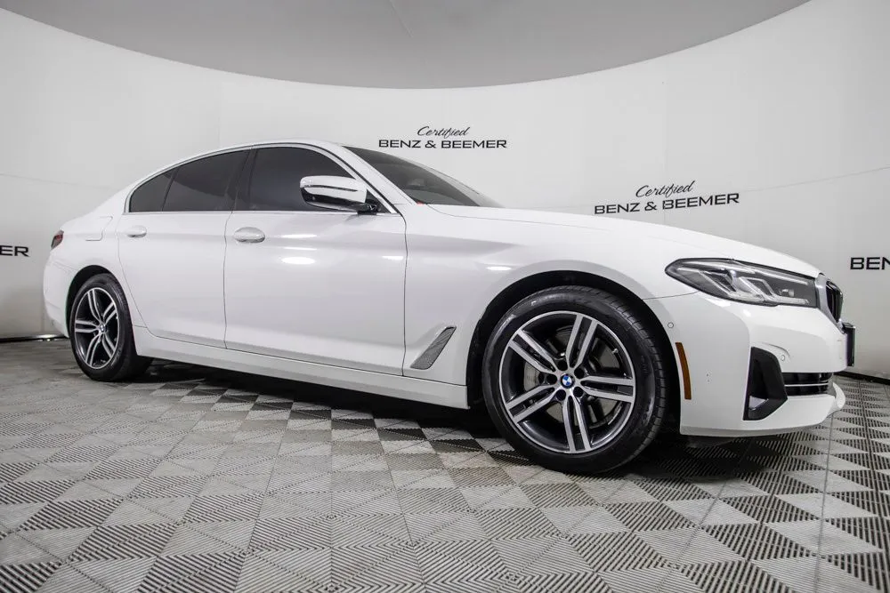 White 2021 BMW 5 Series 530i for sale in Scottsdale, AZ