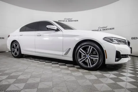 Another view of 2021 BMW 5 Series 530i for sale in Scottsdale, AZ at Certified Benz & Beemer