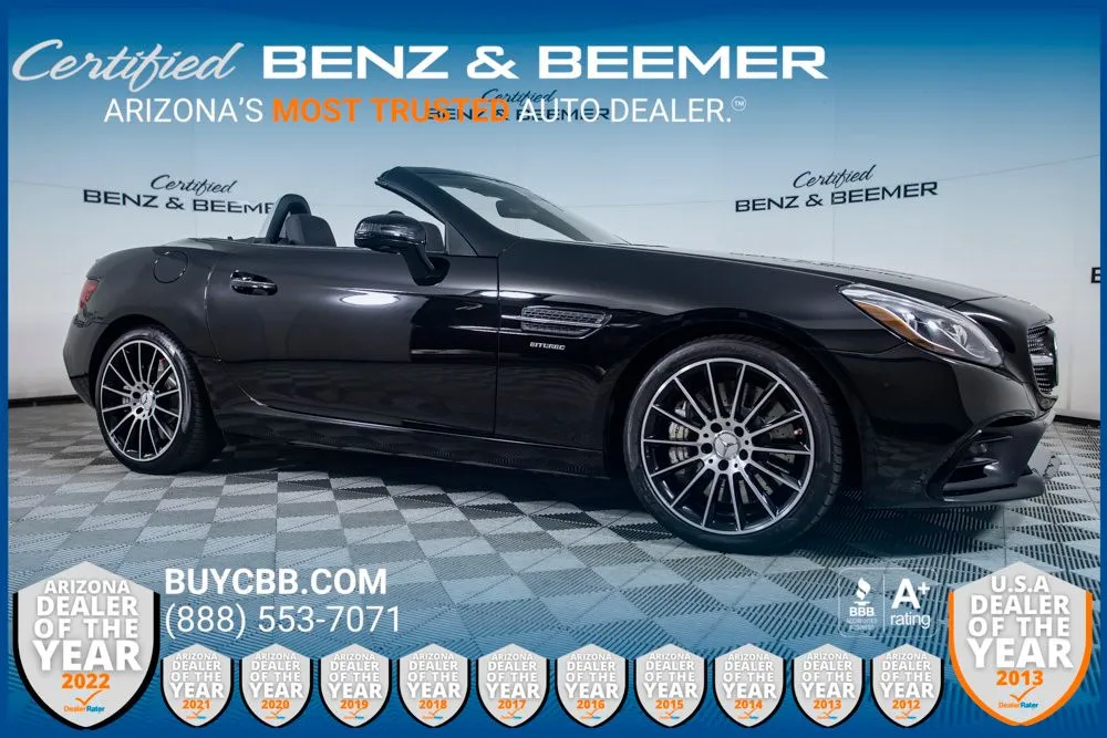 Black 2017 Mercedes-Benz SLC 43 AMG for sale in Scottsdale, AZ