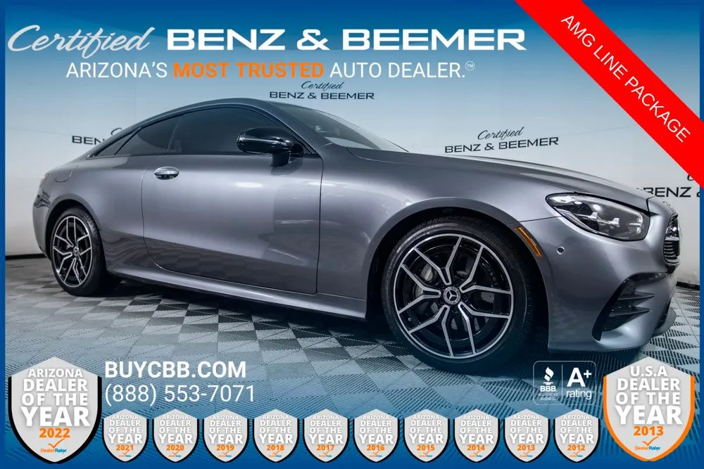 Gray 2023 Mercedes-Benz E-Class E 450 for sale in Scottsdale, AZ