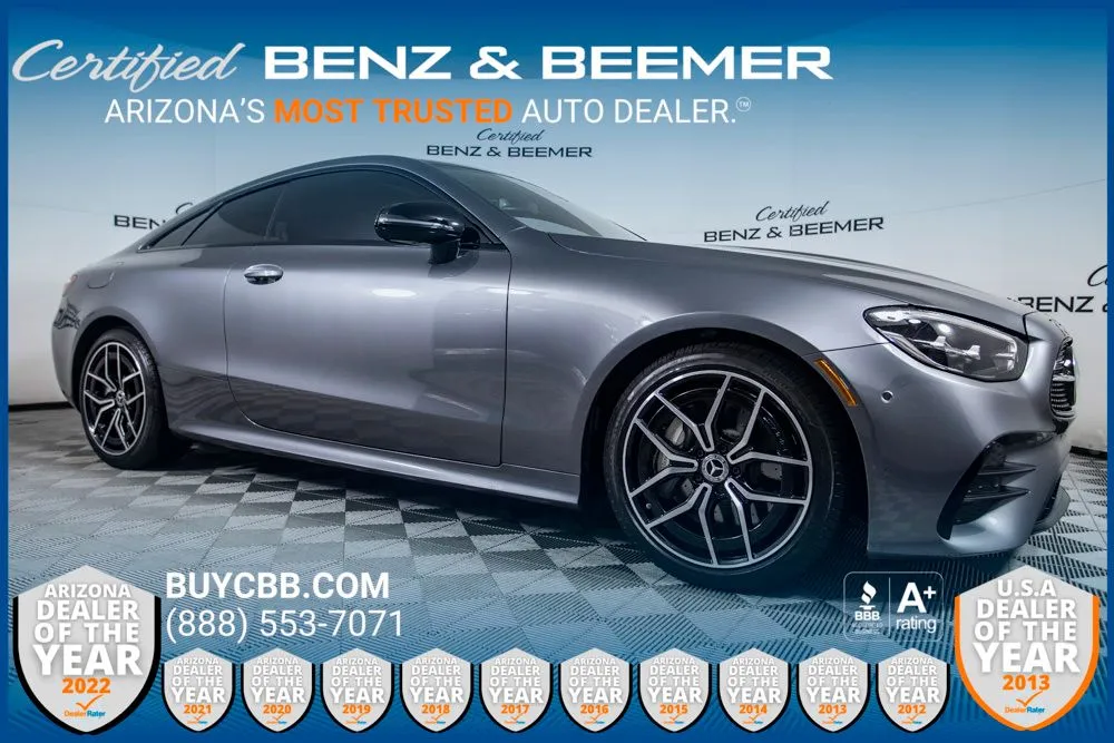 Gray 2023 Mercedes-Benz E-Class E 450 for sale in Scottsdale, AZ