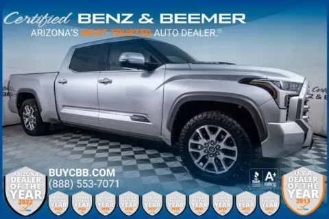 Silver 2023 Toyota Tundra Hybrid 1794 Edition for sale in Scottsdale, AZ