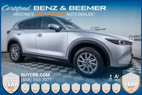 Silver 2022 Mazda CX-5 2.5 S Preferred Package for sale in Scottsdale, AZ