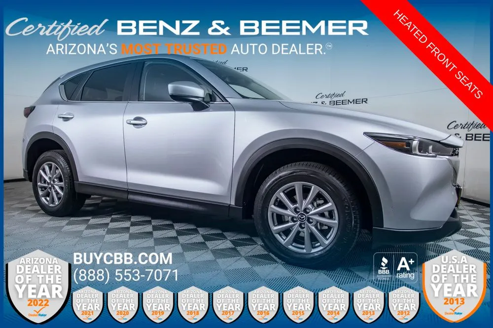 Silver 2022 Mazda CX-5 2.5 S Preferred Package for sale in Scottsdale, AZ