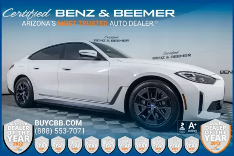 White 2023 BMW i4 eDrive35 for sale in Scottsdale, AZ