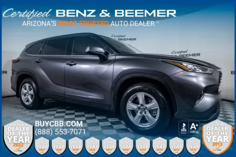 Gray 2020 Toyota Highlander L for sale in Scottsdale, AZ