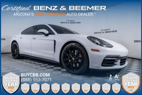 White 2020 Porsche Panamera 4 for sale in Scottsdale, AZ