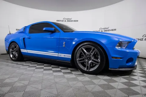 Another view of 2010 Ford Mustang Shelby GT500 for sale in Scottsdale, AZ at Certified Benz & Beemer