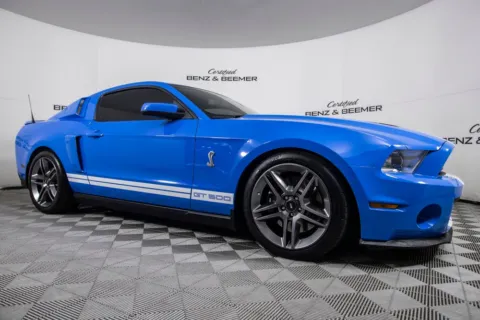 Blue 2010 Ford Mustang Shelby GT500 for sale in Scottsdale, AZ